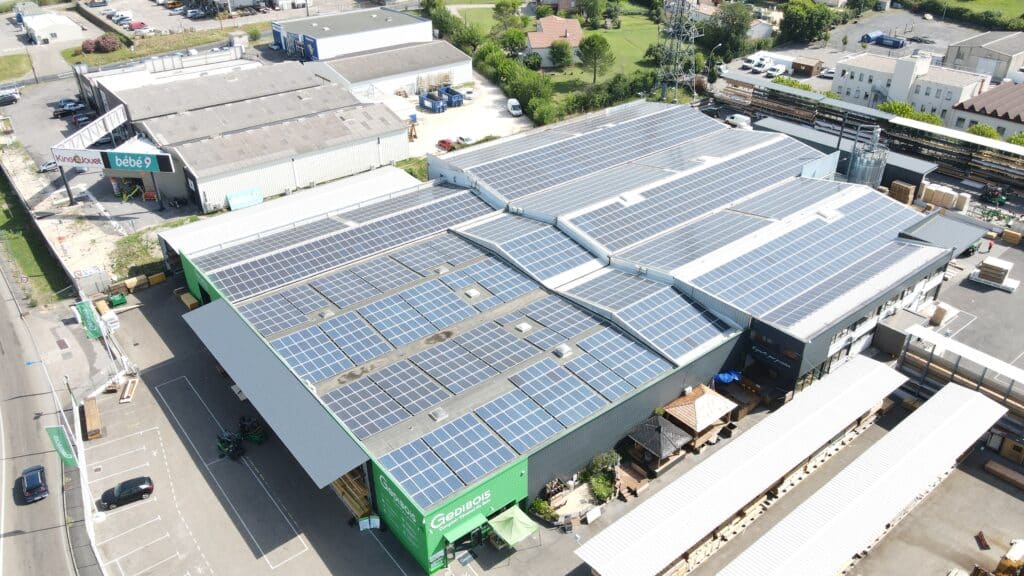 Centrale autoconsommation industrielle CS Alès 